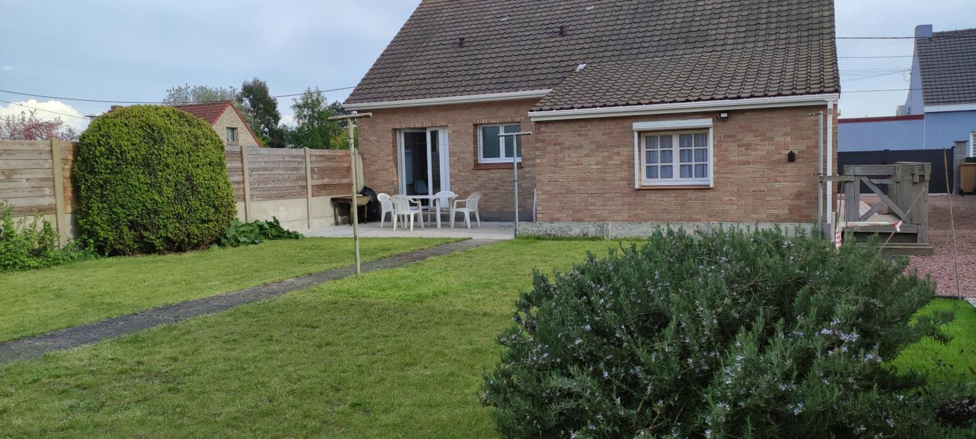 Maison Individuelle Plein Pied Ferienhaus Bray-Dunes