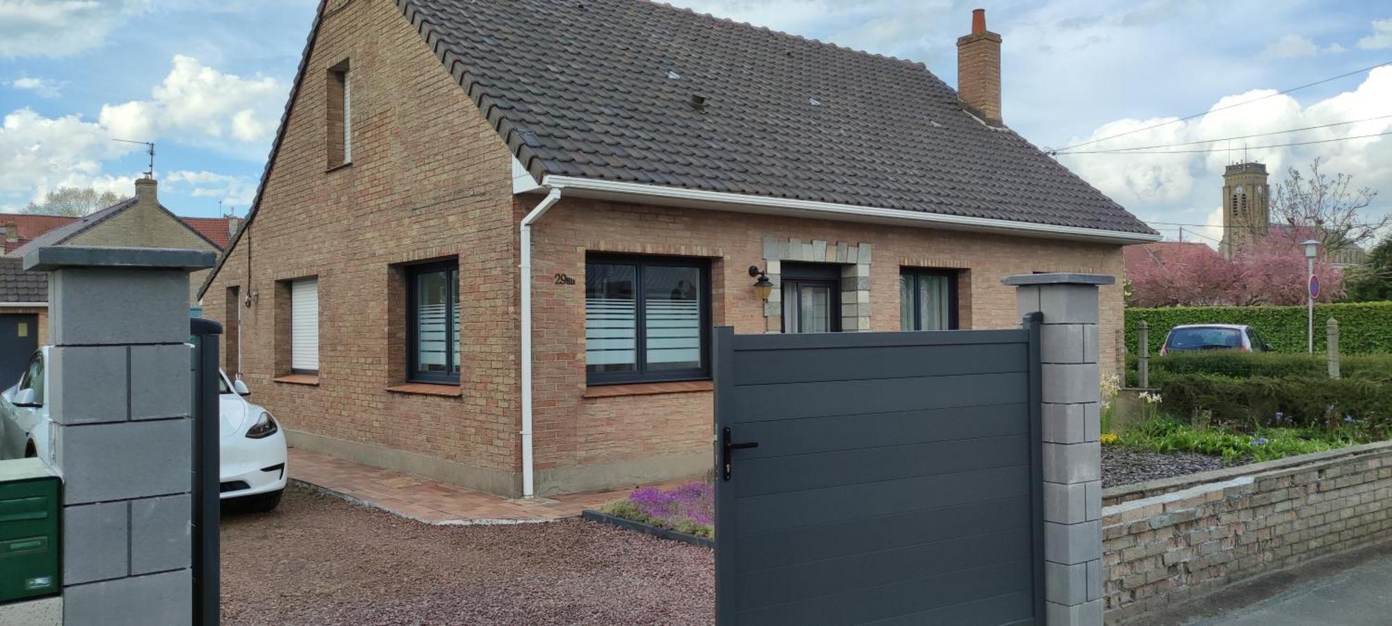 Maison Individuelle Plein Pied Hébergement de vacances Bray-Dunes